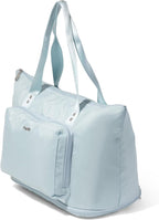 Baggallini Carryall Expandable Lightweight Travel Tote 22" Packable Folding Compact Nylon Washable Weekender w/Luggage Sleeve