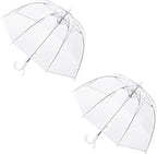 Kids Clear Umbrella for Rain Dome Bubble Umbrellas Windproof for Kids Boys and Girls