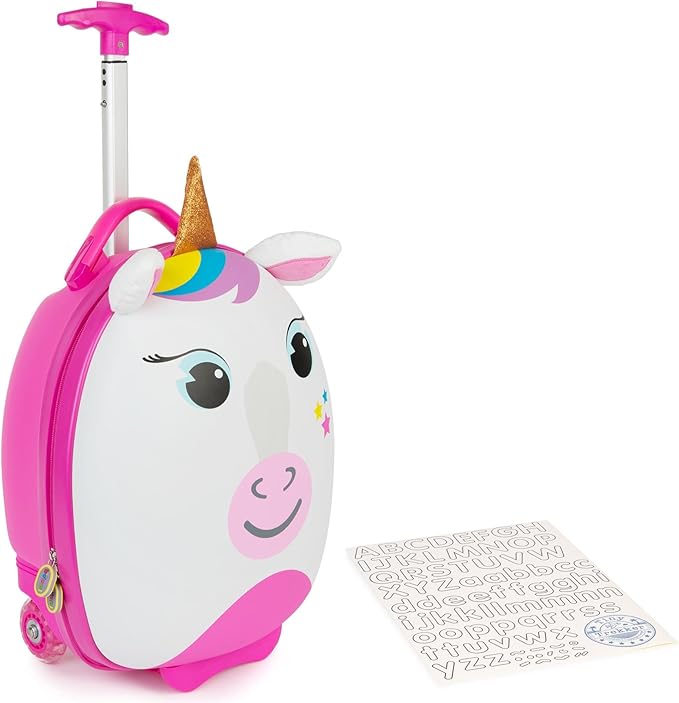 boppi - Children's Suitcase - Tiny Trekker Children's Trolley Suitcase - Boys & Girls Suitcase - Suitable as Cabin Luggage - 17 L