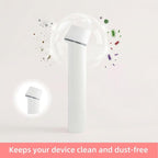 2Pcs Silicone Protective Head Case Suitable for Mini Booster Pro，Beauty Device Cover Head Cap for Mini Booster Pro Accessory (White)