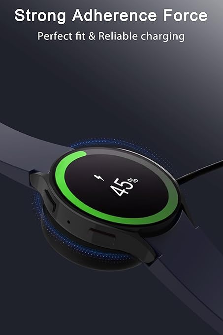 USB Cable Compatible with Samsung Galaxy Watch7/Ultra/6/6 Classic/5/5 Pro/4/4 Classic/3/Fe/Active 2/Active Charger Wireless Charging Dock for Samsung Galaxy Watch Accessories