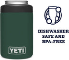 YETI Rambler 12 oz. Colster Can Insulator for Standard Size Cans, Northwoods Green