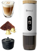Portable Self-Heating Espresso Machine and Coffee Maker Including Milk Frother