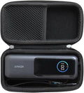 Anleo Hard Travel Case for Anker 25,000mAh Laptop Power Bank (Black) - Protective Storage Box Compatible with Anker 25K, Durable EVA Shell