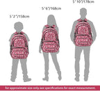 rickyh style School Backpack Travel Bag for Men & Women Lightweight College Back Pack with Laptop Compartmen