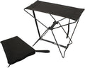 Rothco Folding Camp Stool - Lightweight and Portable Seating for Camping Adventures (Black)
