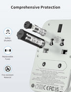MOMAX Universal Travel Adapter, PD 35W Fast International Power Adapter, 3 USB C & 2 USB A, Worldwide Travel Plug Adapter, International Power Adapter for Europe, USA, Japan, Australia (Type C/A/G/I)