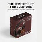 ARTIX Over Ear Headphones Wired with Microphone and Volume Control, Foldable Noise Isolating Headset with Deep Bass for School, Laptop, Computer, Chromebook, Tablet, Travel (3.5mm Jack)