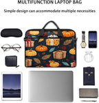 Laptop Shoulder Bag for Women Men, Waterproof Computer Case Messenger Bag Briefcase for Business Office Travel