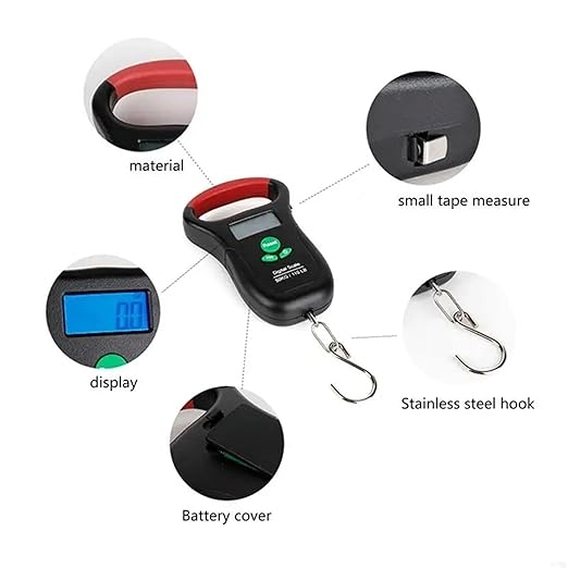 Luggage Weight Scale, Handheld Digital Luggage Scale for Travel Portable Electronic Weighing Suitcase,for Travel