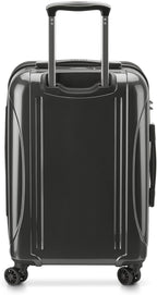 DELSEY PARIS Helium Aero Hardside Expandable Luggage with Spinner Wheels, Brushed Charcoal, 2-Piece Set (21/24)