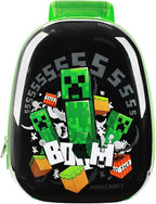 Bioworld Minecraft Creepers 2-Piece Backpack & 18" Luggage Set