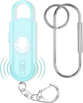 Personal Safety Alarm for Women Girls, 130dB Loud Siren with Key Chain, SOS Strobe Light, Flashlight, Double Speakers Help Kids/Elders/ Students Emergency Call, Gift for Self Defense Device