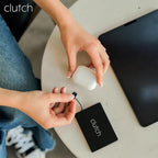 Clutch - Pro USB-C Portable Charger - Compatible with iPhone 15, 16, 17 & Android Devices - Power Bank Magnetic Battery - TSA Travel Approved - USB Rechargeable - Built-in Cable - 5000 mAh - 3.7oz