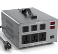 10000W Voltage Converter Transformer Step Up/Down 110V/120V to 220V/240V, Auto Voltage Recognition, Heavy Duty Power Converter with 6 Outlets, LCD Display & Circuit Breaker for Home, International Use