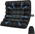Upgraded Inflatable Travel Seat Cushion for Airplane and Car, Portable Air Cushion for Long Flights, Office Chair and Wheelchair, Pressure Relief Seat Pad for Sitting Comfort