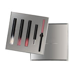 JanJean Long-Lasting Hydrating Lip Makeup Set for Women | 5-Piece Collection with Lipstick, Gloss, Liner | Everyday Beauty Essential Set A One Size
