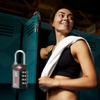 Forge Travel Lock,TSA Approved Luggage Locks for Air Travel, Gym Lockers, School Lockers, Pelican Cases, Gun Case, Easy Read Dials, Durable Alloy Body