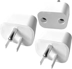 3 Pcs Grounding Plug Adapter, Ground Socket Splitter, Safety Adapter for Multiple Grounding Products in to Single Ground Port, Compatible with US Type B Outlets