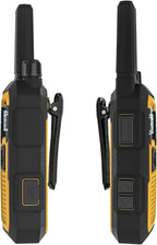 Retevis RB48 FRS Walkie Talkies Long Range, Rugged & IP67 Waterproof & Floating, Mil-Standards 810H Two Way Radio, Heavy-Duty, NOAA, Rechargeable, 20hr Battery, Emergency Radio(2 Pack)