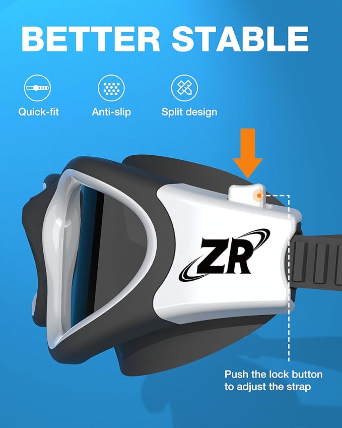 ZIONOR Swim Goggles, Upgraded G1 Polarized Swimming Goggles Anti-Fog for Adult Men Women