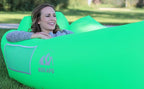 WEKAPO Inflatable Couch Air Lounger Chair - Camping & Beach Accessories, Portable Blow up Sofa for Hiking, Lawn, Indoor/Outdoor Movies & Music Festivals. Lightweight and Easy to Set Up Air Hammock
