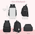 Backpack for Girls, Solid-Color School Backpack for Boys Kids, Aesthetic Girls Bookbag for Elementary School Travel Daypack,Khaki