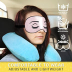 Silk Sleep Eye Mask for Men Women, Comfortable Super Soft Eye Mask with Adjustable Strap, 100% Pure Silk, Works with Every Nap Position, Ultimate Sleeping Aid Blindfold, Blocks Light, Jersey Slumber