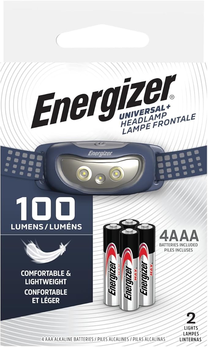 Energizer Universal+ LED Headlamp (2-Pack),