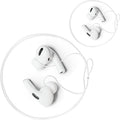 Anti-Lost Strap for Airpod Pro, New Version Strap for Wireless in-Ear Earbuds with Ear Tips, Airpod Pro Lanyard - White 2pack(Compatible with Airpods Pro 1 2 3, Sony, Beats, Samsung, Bose)