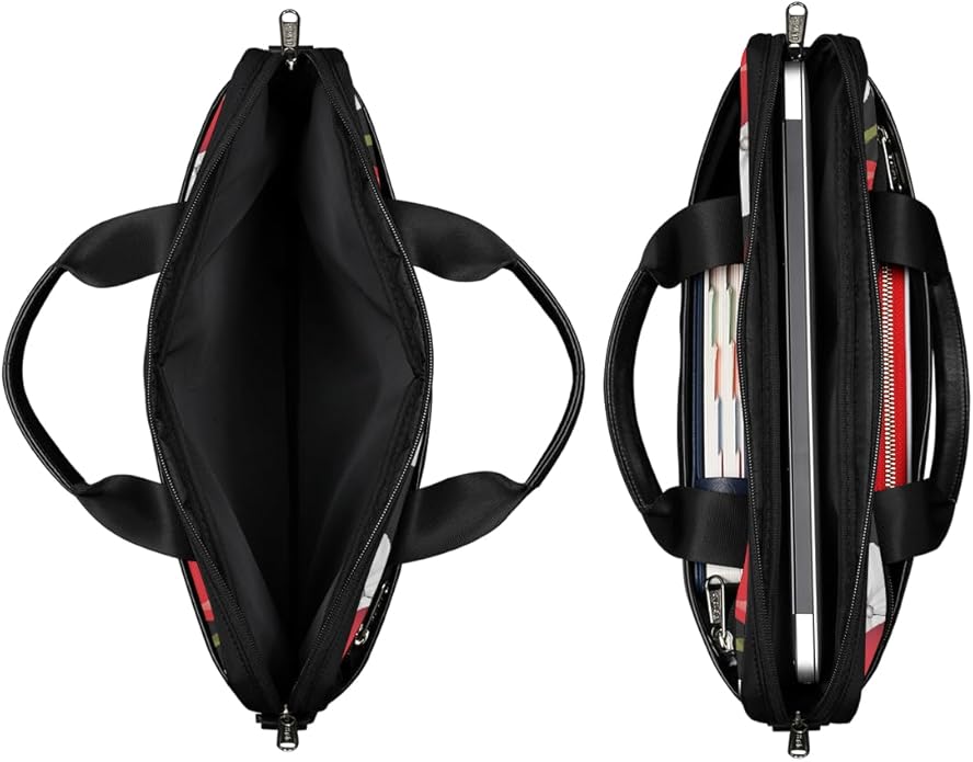 Laptop Shoulder Bag for Women Men, Waterproof Computer Case Messenger Bag Briefcase for Business Office Travel