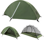 1/2 Person Backpacking Tent for Camping - Ultralight & Waterproof Outdoor Camping Tent, Easy Set Up Compact Tent for 3 Season, Lightweight Tents for Hiking by Underwood Aggregator