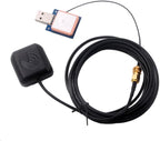 forM8N USB GPS Module 56 Channels Supports GPS GLONASS Beidou GPS Receiver with 28dB GPS Active Antenna (GPS Module with Antenna)