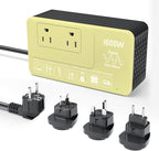 1600W 220V to 110V Converter for European International Travel, Universal Power Plug Adapter Voltage Converter US to Europe, Plug & Play, No Limitations - Power Any American Appliances Overseas