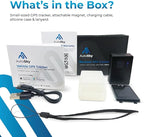 AutoSky GPS Tracker - Small Portable, Splashproof Magnet Mount, North and South America Coverage. 4G LTE Real-Time Tracking for Vehicle, Asset, Fleet, Elderly and More. Subscription is Required