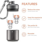 High Fidelity Concert Earplugs, Reusable Musicians Ear Plugs, 24dB Advanced Filter Technology Ear Protection for Music Festivals, DJs, Musicians