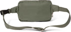 Baggallini Securtex Anti-theft Belt Bag 8.8"x5.5" Crossbody Fanny Pack for Women RFID Wallet Locking Zipper Travel Purse