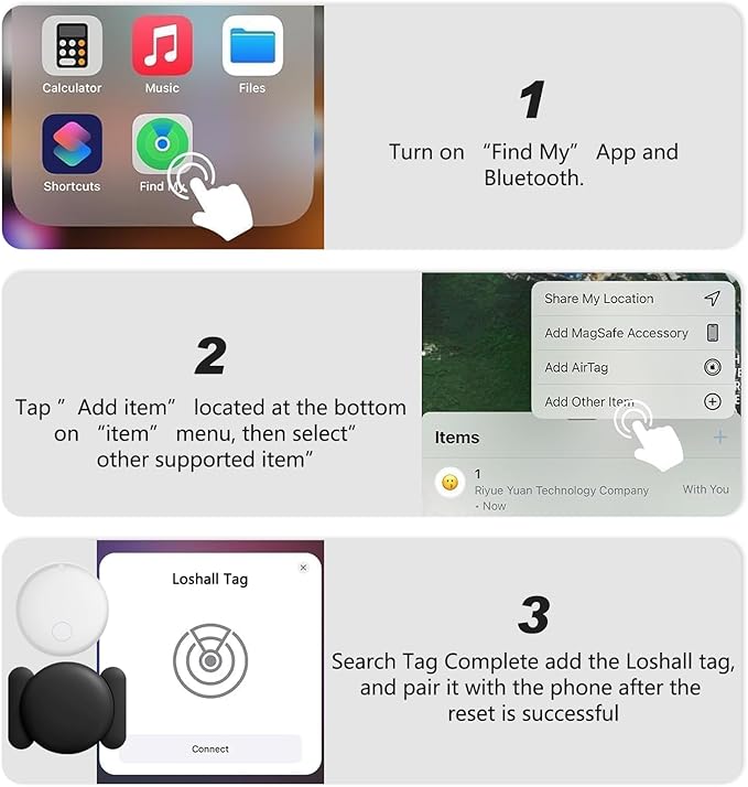 GPS Tracker for Vehicles,GPS Car Tracker with Magnetic Case,Work with Google Find My(Android Only),Real-time Global Coverage Car Locator for Truck,No Subscription&Monthly Fee/No SIM Card-White