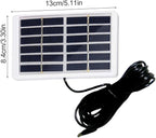 Solar Battery Charger -Solar Panel Type C Fast Charger | 1.2W 6V Solar Charger | Solar Charging Panel | Waterproof Solar Charging Panel | Solar Powered Battery Pack for Camping | Hiking