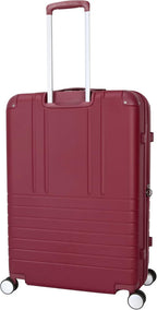 Jessica Simpson Countryside 30" Expandable 8-Wheel Spinner Large Checked Luggage Suitcase, Burnt Russet