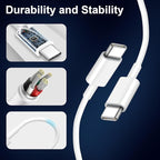 iPhone 17 16 15 Car Charger, [Apple MFi Certified] USB C Car Charger 43W Fast Charging with 3.3 FT Type C to C Cable, USB Car Adapter for iPhone 17/17 Pro/17 Pro Max/Air/16/15