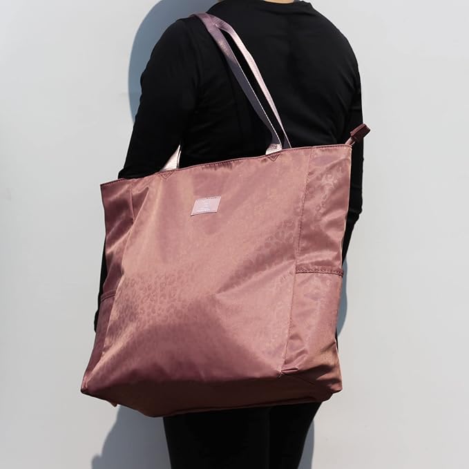 Original Floral Water Resistant Large Tote Bag Shoulder Bag for Gym Beach Travel Daily Bags Upgraded