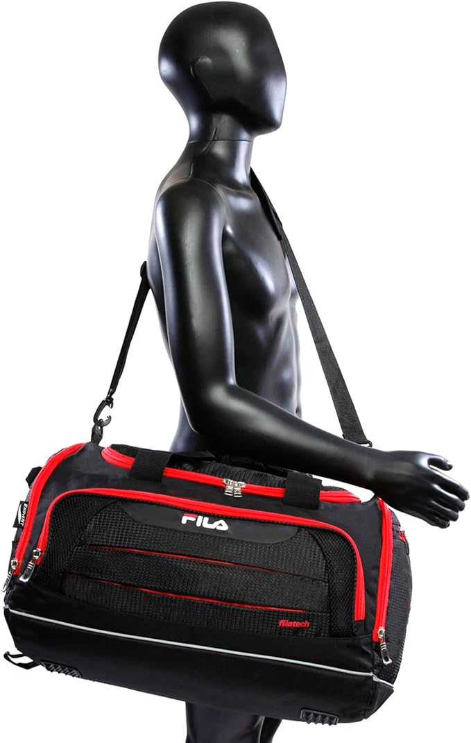 Cypress Small Duffel Gym Sports Bag with Shoe Compartment