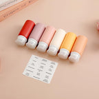 6 Pack Travel Bottles for Toiletries - TSA Approved 3oz Leakproof Travel Size Containers, BPA Free Silicone Refillable Squeezable Bottles, Travel Essentials for Shampoo and Conditioner (Cream)