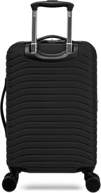 Everest Expandable Hardsided Spinner (Black, 20-Inch Carry-On)