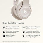 Beats Studio Pro with AppleCare+ for Headphones (2 Years) - Sandstone