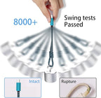 Teeind Type C Cable Fast Charging, Tpc002 3 Pack(3Ft/0.9M 60W) C to Type C Charger Nylon Braided Cord Compatible with iPhone 17/17 pro, 16/16 pro, MacBook, Samsung Galaxy S25/24/23/22, for Daily Use
