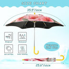 ALAZA Kids Umbrella Stick Umbrellas Cute Umbrella for Boys Girls Toddler UV/Sun Rain Windproof
