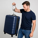 Manual Luggage Baggage Scale with Tape Measure with Dial Analog Display Travel Size Portable Take Along