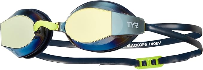 TYR Blackops 140 EV Racing Swim Goggles for Men and Women, Anti-Fog Competitive Swimming Goggles